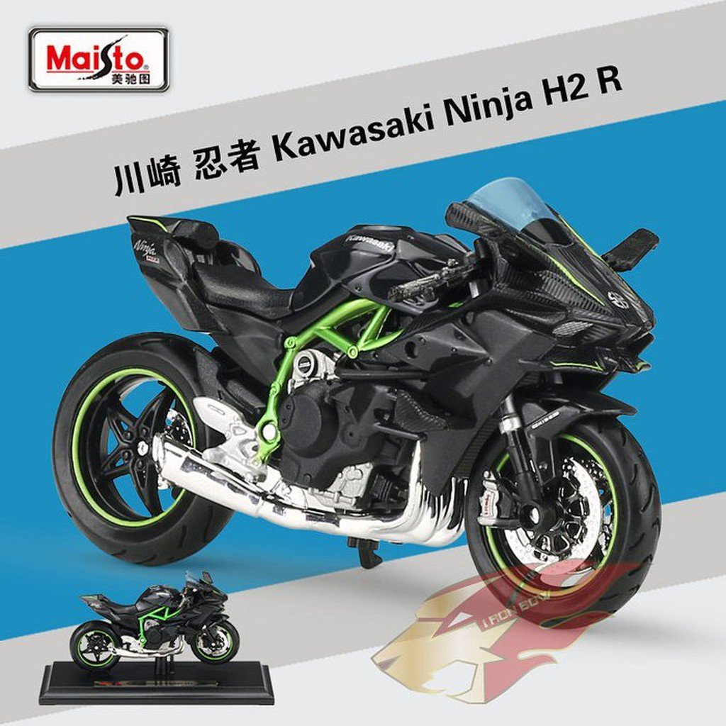 Mô hình mô tô 1:12 dòng Kawasaki Ninja H2TM R MAISTO MT31101