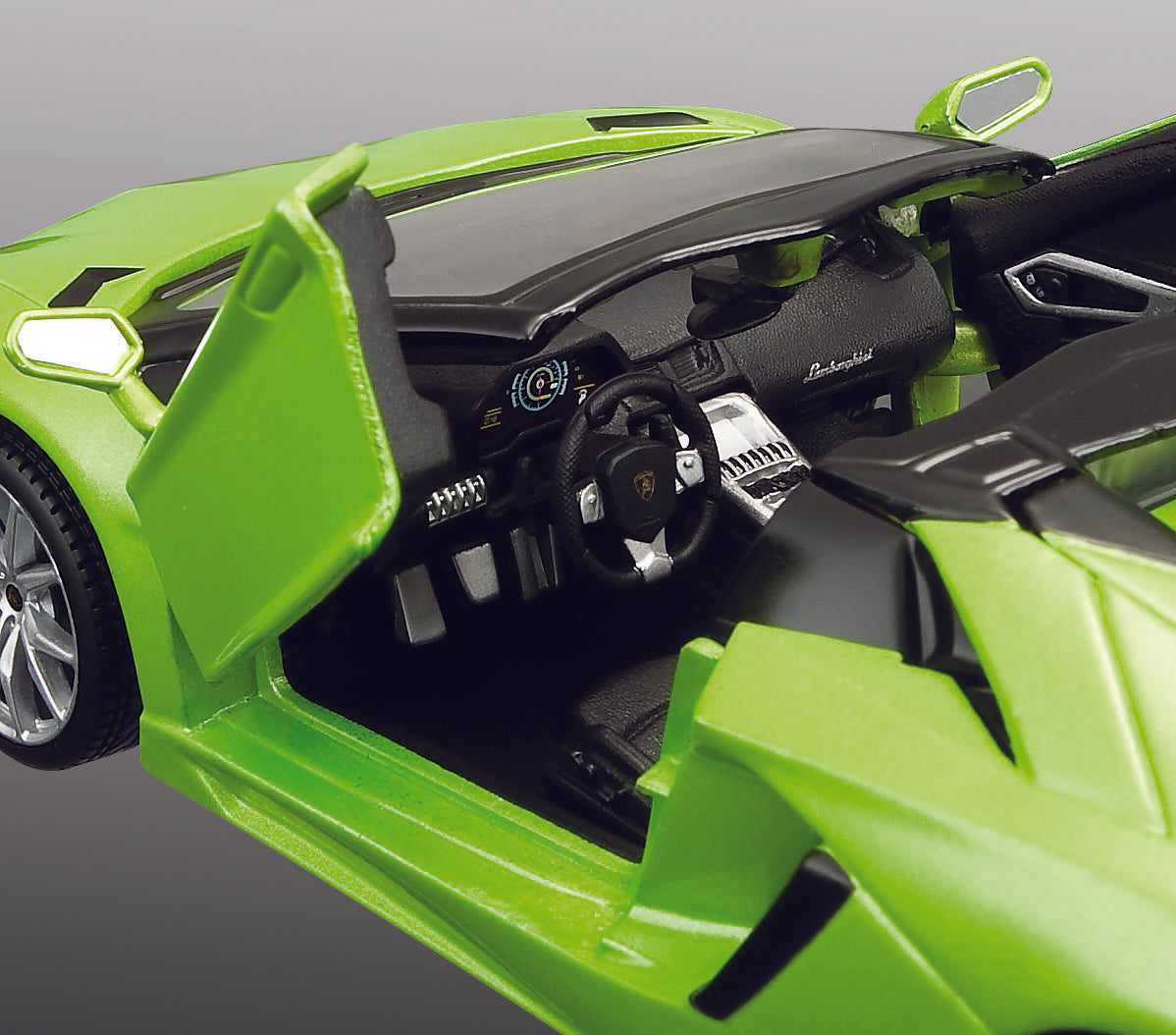 Đồ chơi xe lắp ráp ô tô Lamborghini Roadster tỉ lệ 1:24