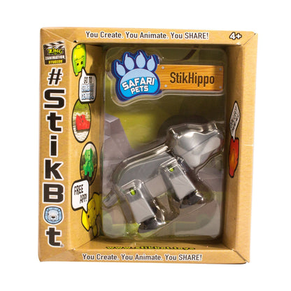 Stikbot safari hà mã-bạc STIKBOT TST622SF