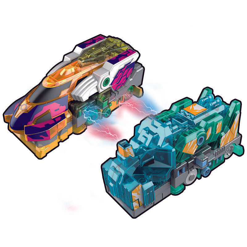 Đồ chơi xe biến hình Tê giác Thần tốc SCREECHERS WILD YW684402