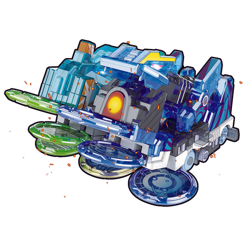 Đồ chơi xe biến hình Tê giác Thần tốc SCREECHERS WILD YW684402