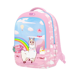 Ba lô Easy Go - Alpaca Tinh Nghịch Hồng CLEVER HIPPO BA0109