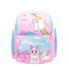 Ba lô Fancy - Alpaca Tinh Nghịch Hồng CLEVER HIPPO BA1215