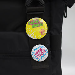 Huy hiệu L.O.L Surprise! - Cool & Fun Hồng CLEVER HIPPO BADGE01