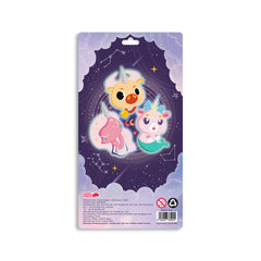 Unicorn Horoscope Badge - Earth CLEVERHIPPO BADGE03
