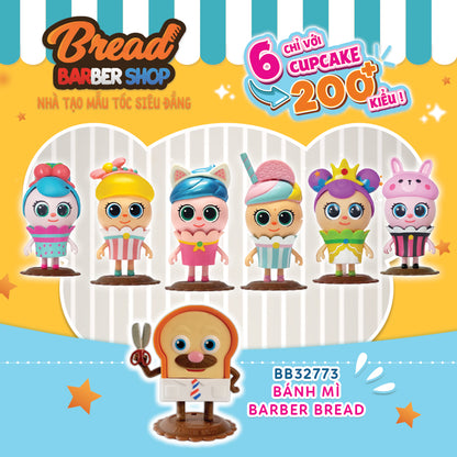 Bánh Mini Cupcake - Pastel BonBon và Cotton Candy BREAD BARBERSHOP BB32780
