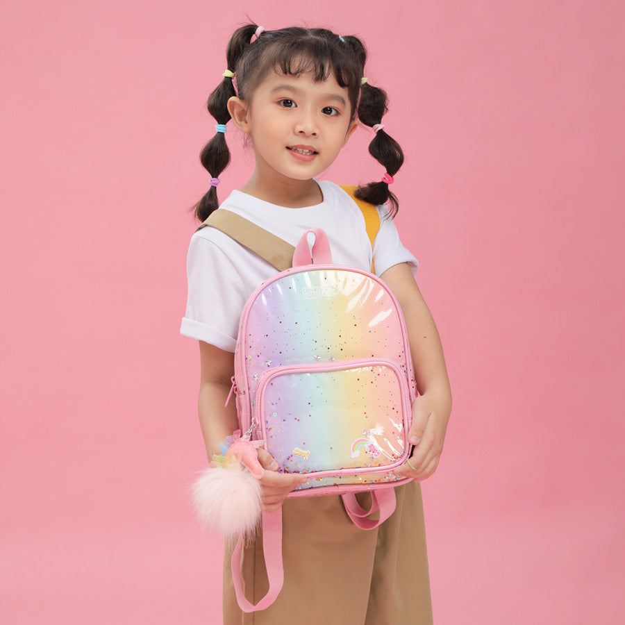 Rainbow Backpack - Glitter Galaxy CLEVERHIPPO BH2201