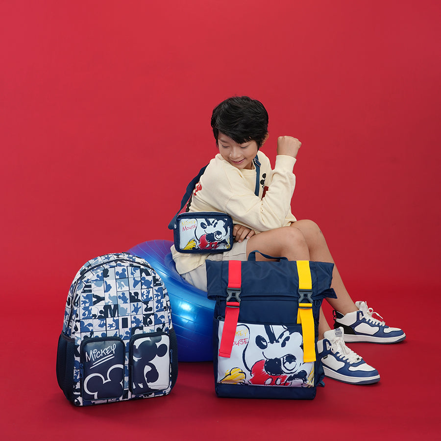 Ba lô Roller Mickey Xanh CLEVERHIPPO BKUL5201