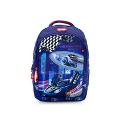Ba lô Easy Go - Racing Car Xanh dương CLEVERHIPPO BR0110