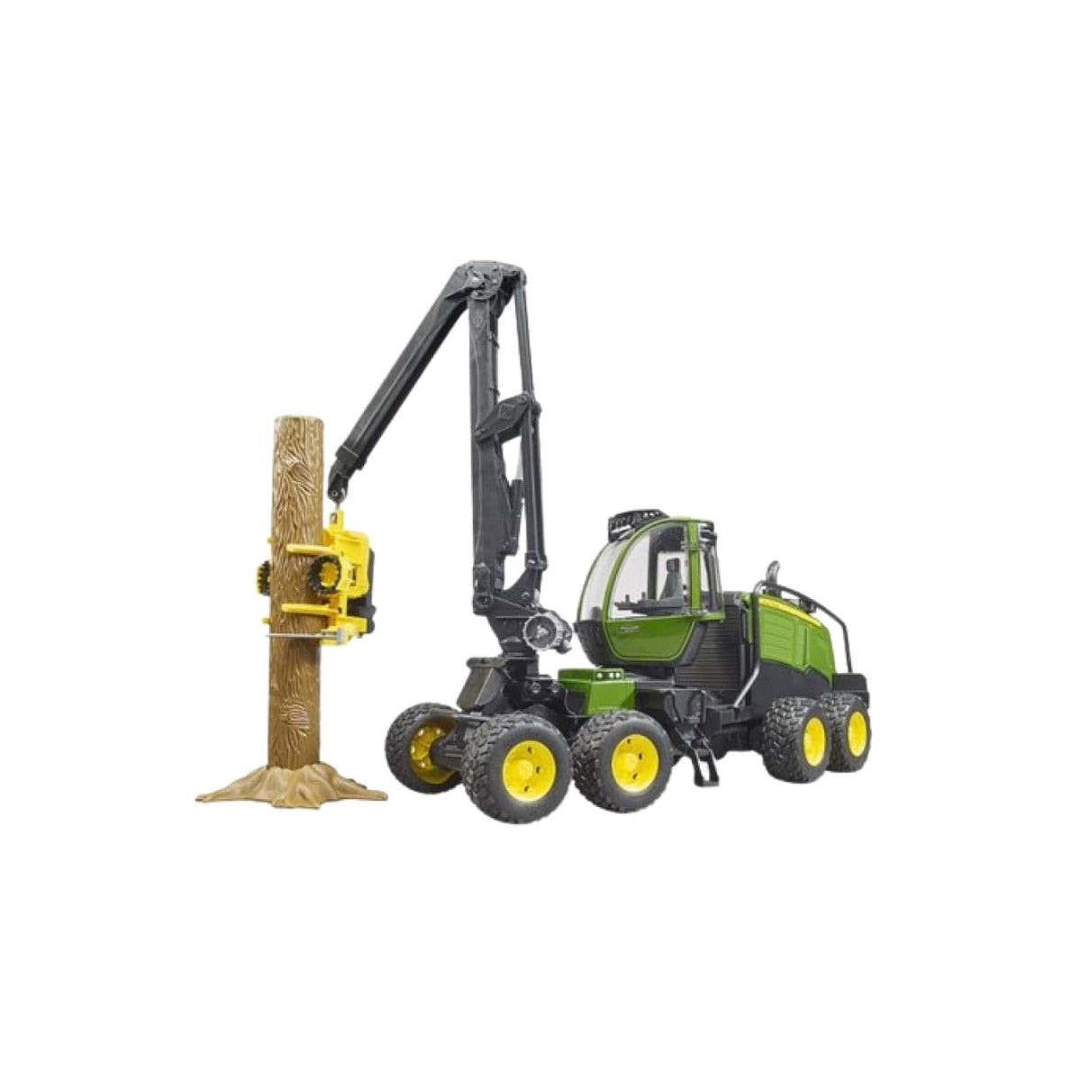 Mô Hình Xe Gắp Gỗ John Deere Bruder Bru02135
