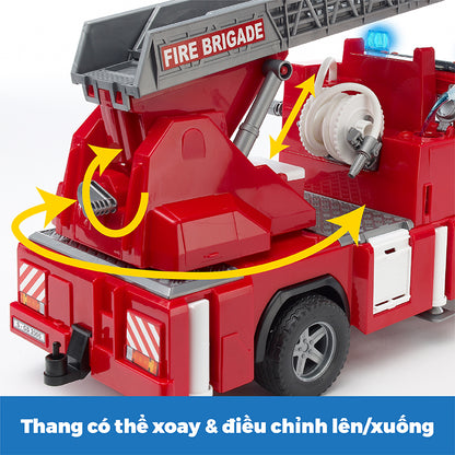 Đồ chơi mô hình tỷ lệ 1:16 xe cứu hỏa có thang MERCEDES BRUDER BRU02532