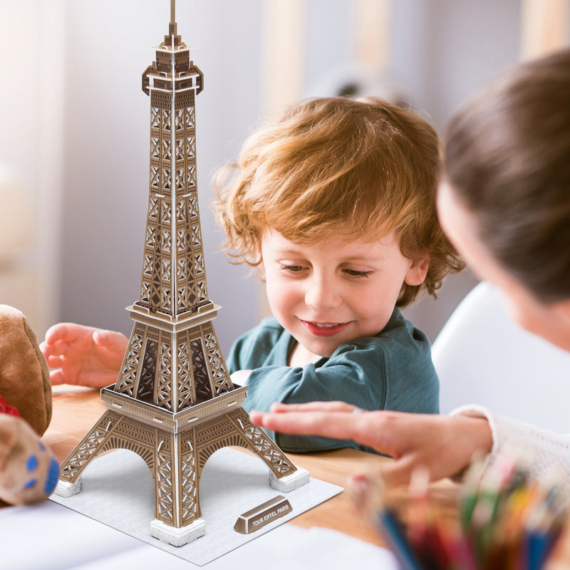 Đồ chơi trẻ em xếp hình 3D: Tháp Eiffel