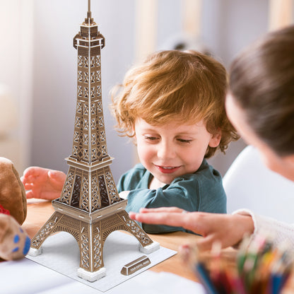 Đồ chơi trẻ em xếp hình 3D: Tháp Eiffel