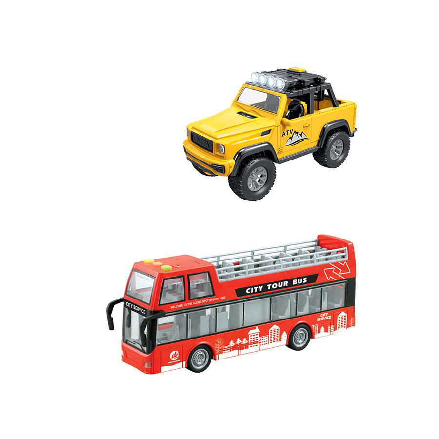 Combo Xe Buýt Tham Quan Và Xe Jeep Du Hành VECTO CB-VT916A-VT22P