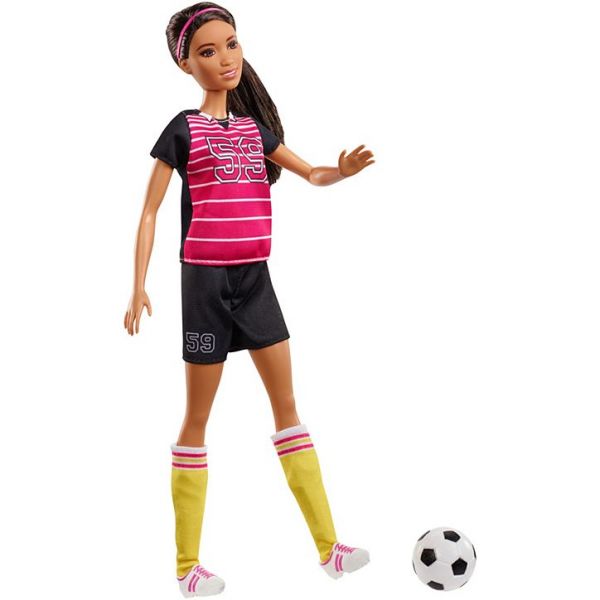 BARBIE Career Doll Combo 60th Anniversary - BARBIE CBGFX26 Soccer Player