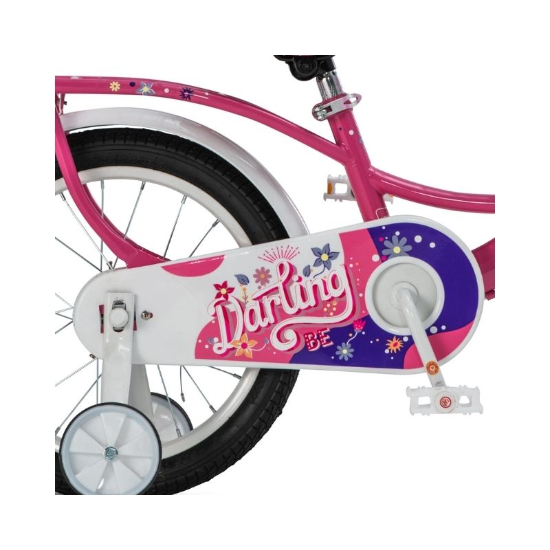 Xe đạp trẻ em Chipmunk Darling 12 inch Màu Hồng CM12-6-PINK