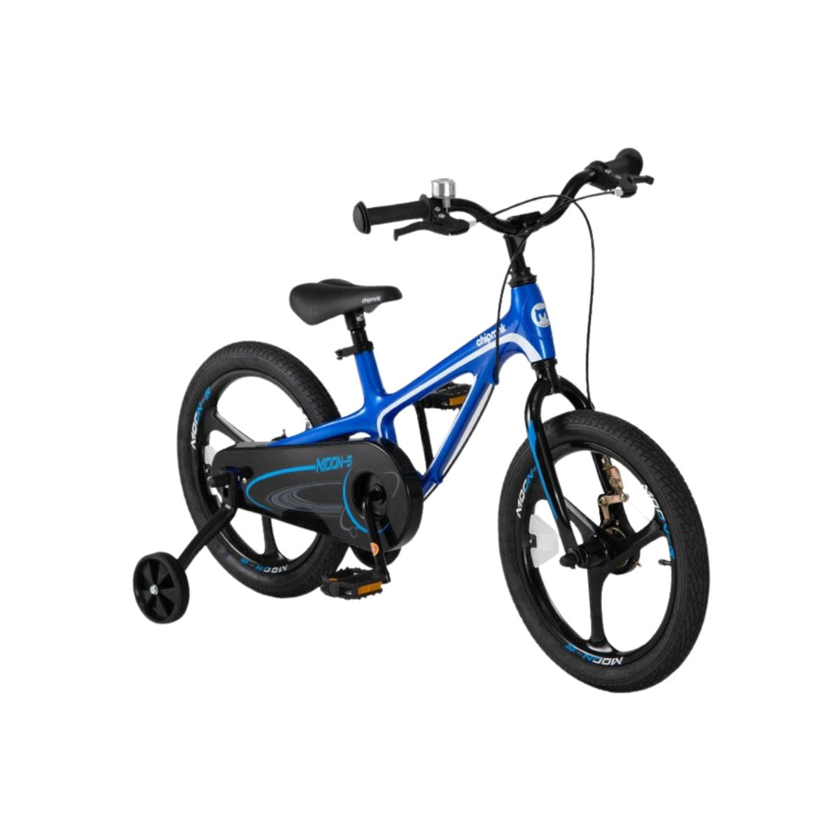 Xe Đạp Trẻ Em Chipmunk Moon 16 Inch Xanh Cm16-5p-Bl