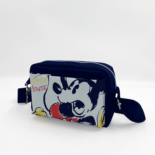 Túi Đeo Chéo Mickey Xanh CLEVER HIPPO CRLM2201