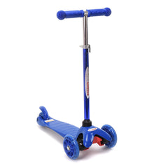 Children's scooter with blue light - height adjustment CHROME WHEEL CW8002L