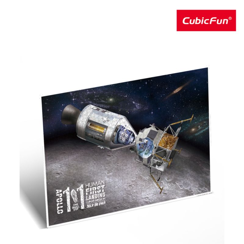 Xếp hình 2D NASA: Khám phá mặt trăng cùng Apollo 11 PUZZLES DS1029H