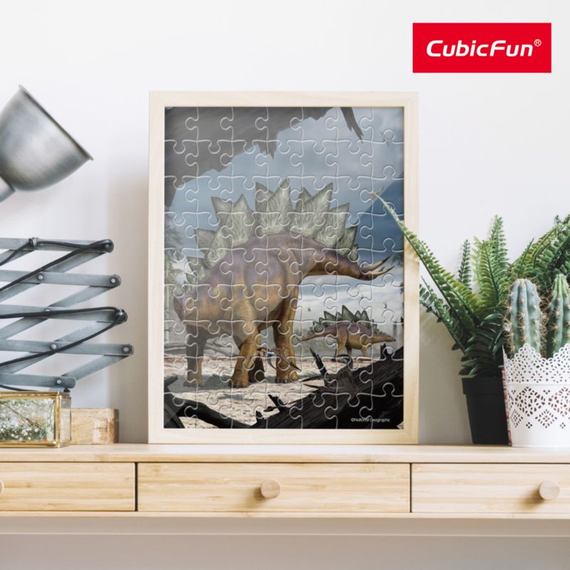 Xếp hình 2D Nat Geo: Trứng Khủng long Stegosaurus PUZZLES DS1043H