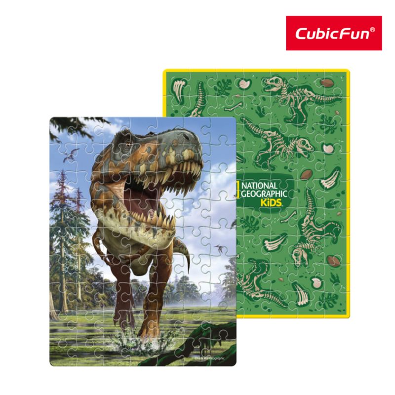 Nat Geo 2D Puzzle: Tyrannosaurus REX PUZZLES DS1041H Dinosaur Egg