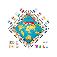 Monopoly - Around the World version MONOPOLY F4007