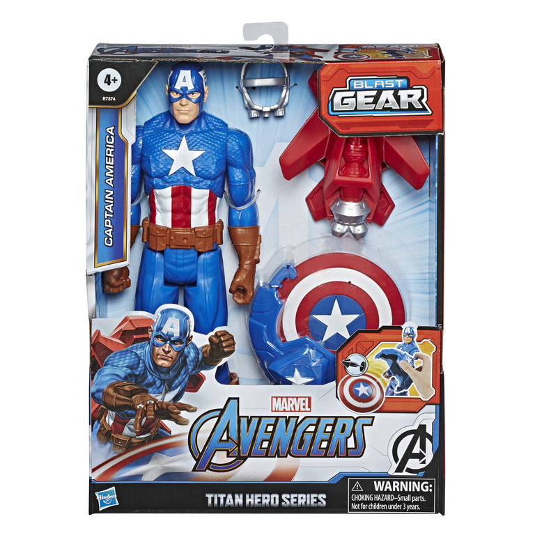 Siêu Anh Hùng Captain America Tối Tân 30cm Avengers E7374
