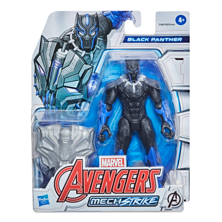 Mô Hình Black Panther Dòng Mech Strike 6 Inch Avengers F1667