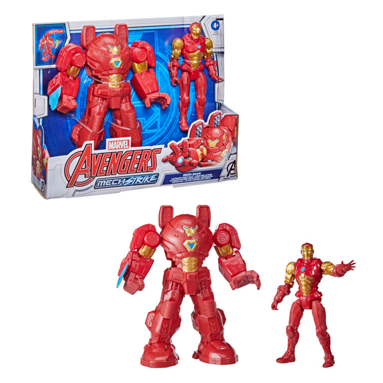 Mô hình Iron Man dòng Mech Strike tối thượng giáp 8 inch AVENGERS F1668