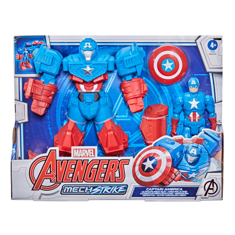 Mô Hình Captain Dòng Mech Strike Tối Thượng Giáp 8 Inch Avengers F1669