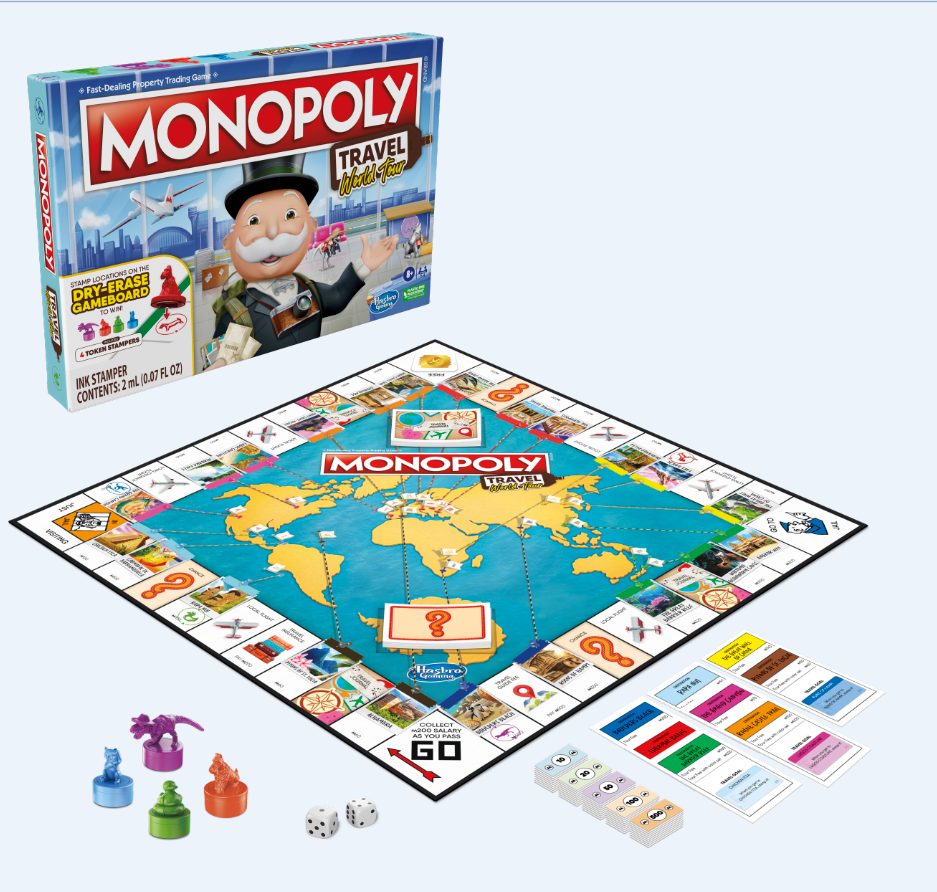 Monopoly - Around the World version MONOPOLY F4007