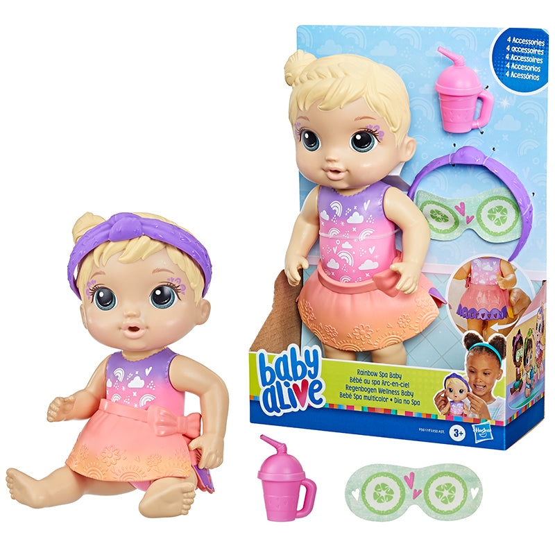 Thư Giãn Spa Cùng Bé Raniee BABY ALIVE F5617