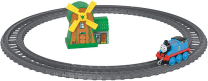 Mô hình bộ đường ray Thomas và cối xay gió