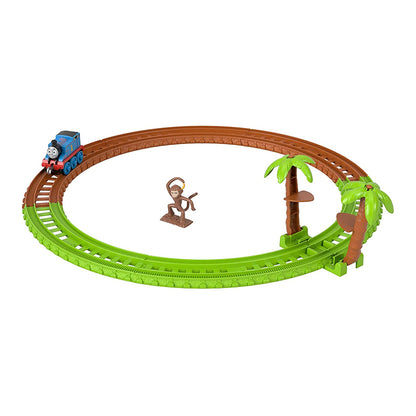 Mô hình đường ray Thomas cùng với chú khỉ rắc rối