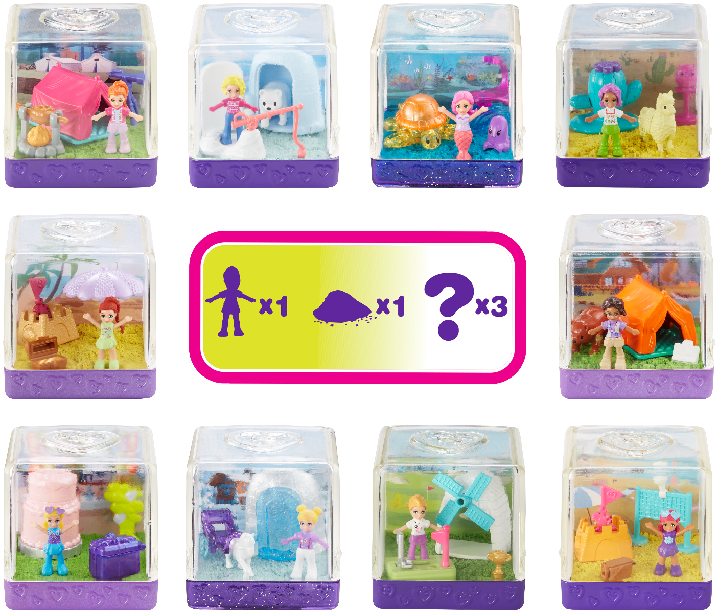Chiếc hộp cát bí mật POLLY POCKET GKJ69