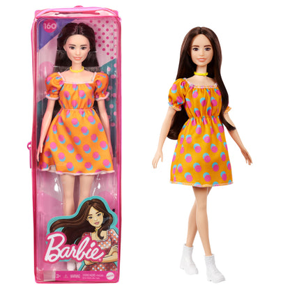 Búp bê thời trang Barbie - Polka Dot Off-the-Shoulder Dress BARBIE FBR37