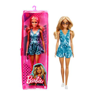 Búp bê thời trang Barbie - Blond Long Hair & Blue Jump