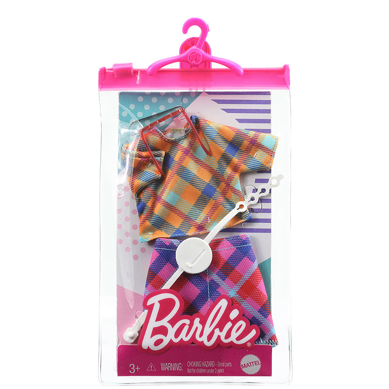 Phụ kiện búp bê thời trang của Barbie Top And Skirt With