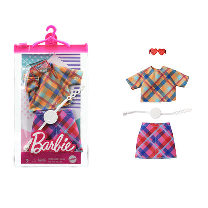 Phụ kiện búp bê thời trang của Barbie Top And Skirt With