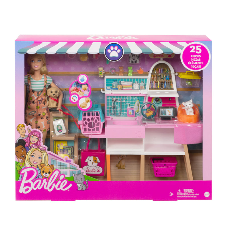 Cửa Hàng Chăm Sóc Thú Cưng Của Barbie Barbie Grg90