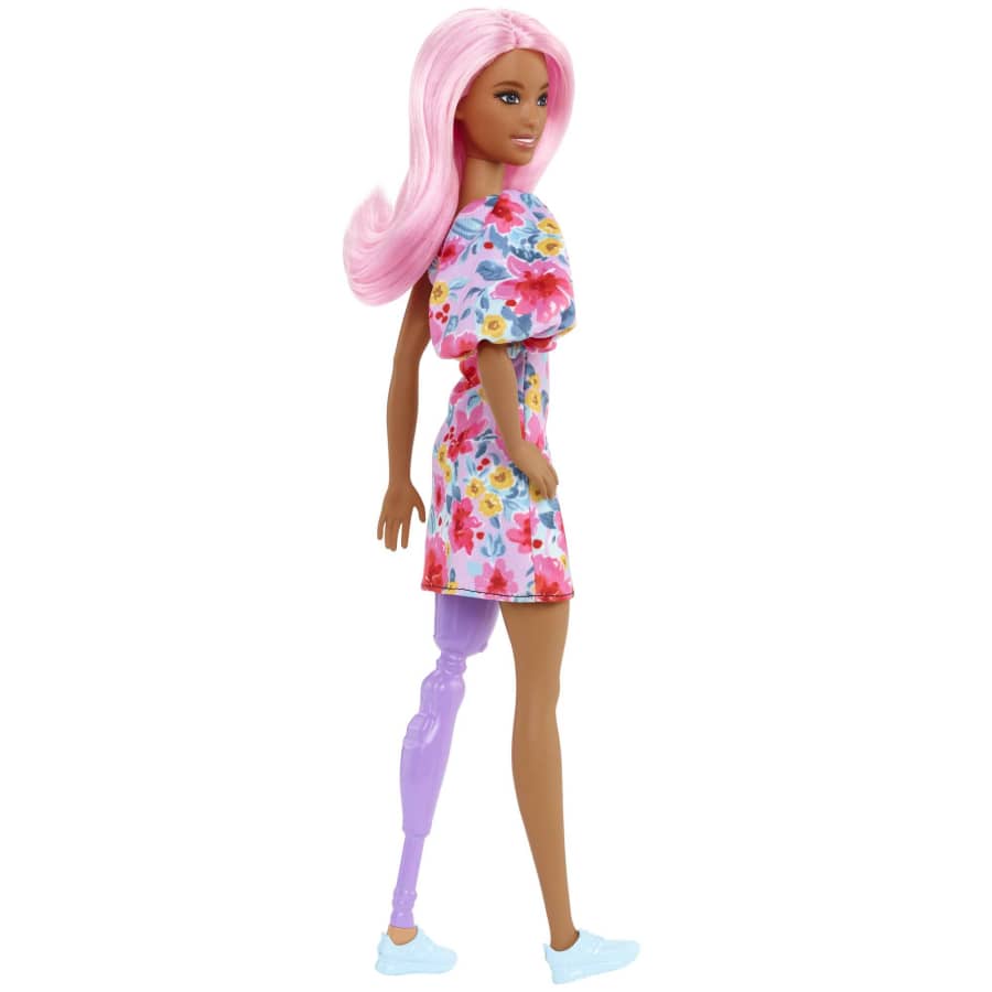 Búp bê thời trang Barbie - Pink Hair & Prosthetic Leg