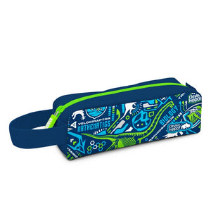 Bóp viết Classic Mech-Rex Dino Xanh CLEVER HIPPO HD0120