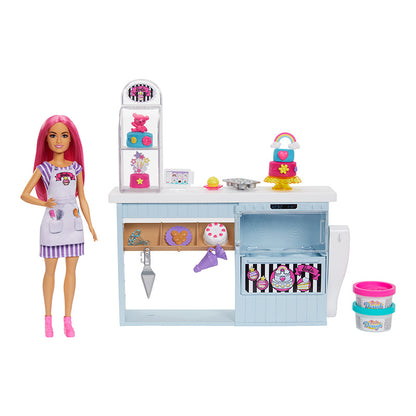 Tiệm làm bánh ngọt ngào Barbie BARBIE HGB73