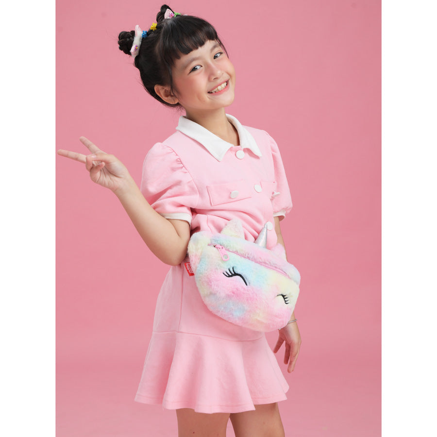 Winky Unicorn Galaxy Sling Bag CLEVERHIPPO HI2201
