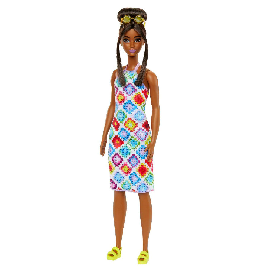 Búp bê thời trang - Crochet Halter Dress BARBIE FBR37
