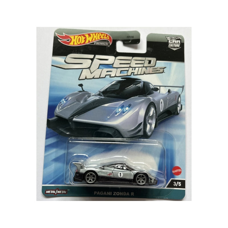 Luxury supercar PAGANI ZONDA R HOT WHEELS FPY86