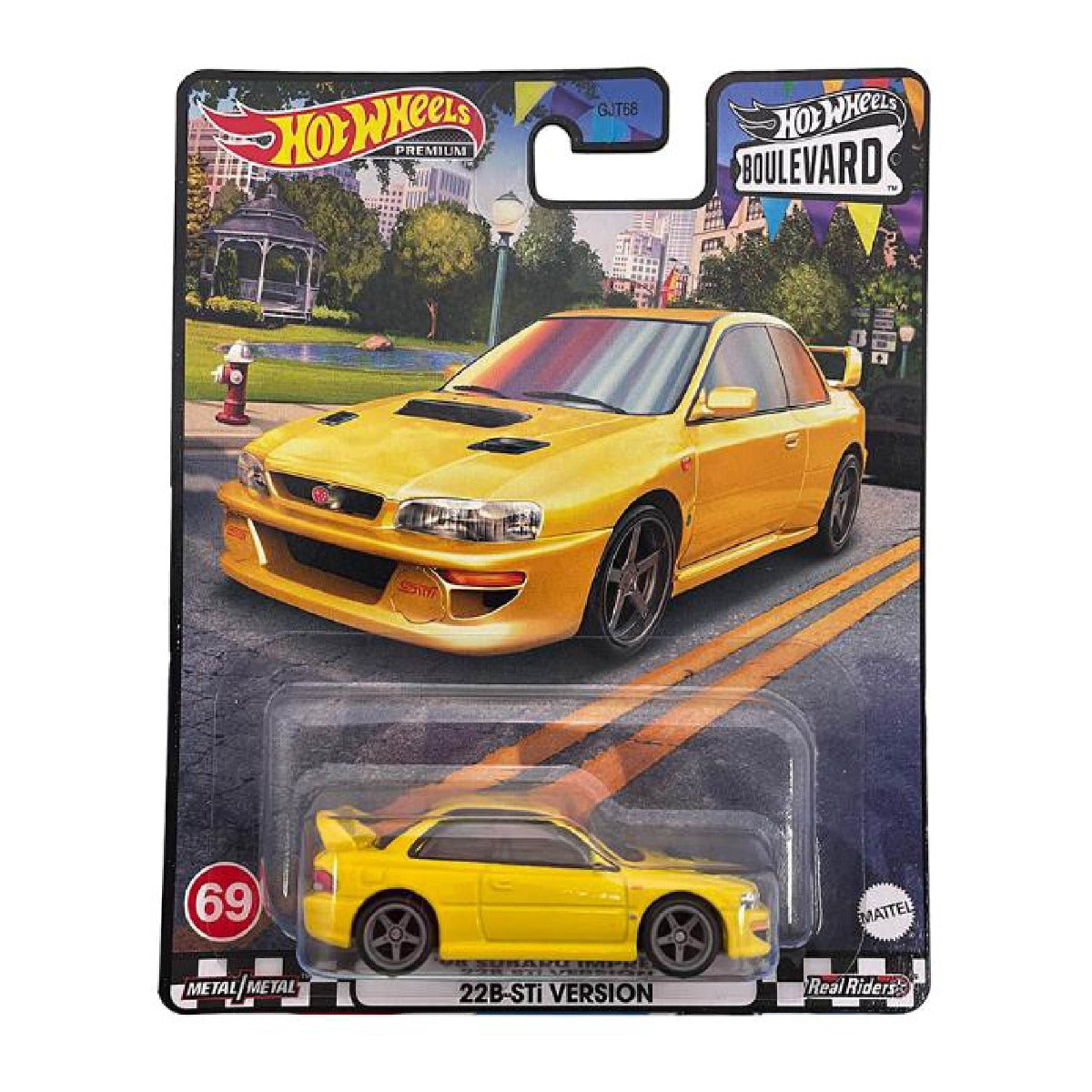 Supercar BOULEVARD 98 SUBARU IMPREZA 22B STI HOT WHEELS GJT68