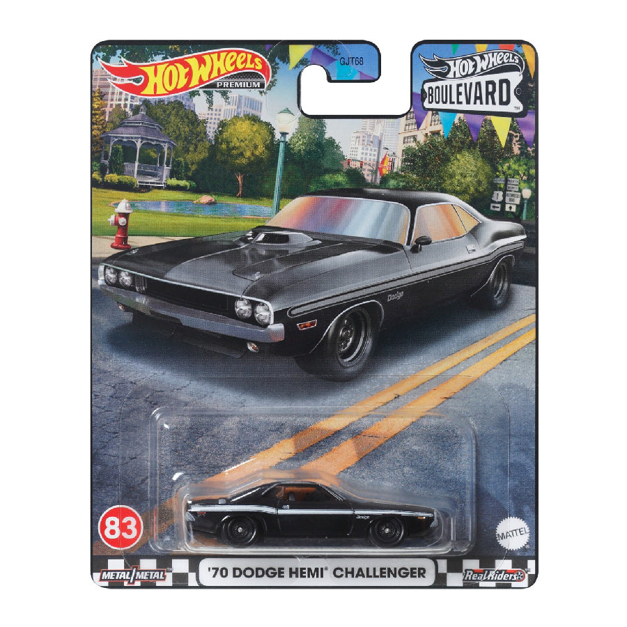 Siêu xe BOULEVARD '70 DODGE HEMI CHALLENGER HOT WHEELS GJT68