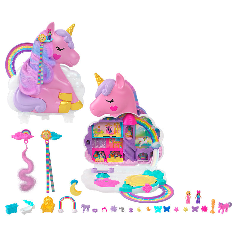 Polly Poket and Unicorn Hair Salon POLLY POCKET HKV51